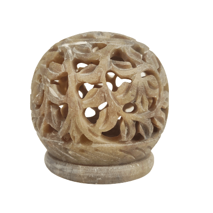Beautiful Decorative Handmade Marble Diya Stand Set of 4