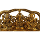 Beautiful Decorative Metal Lakshmi Ganesha Saraswati with 5 Face Diya for Home and Office Decor
