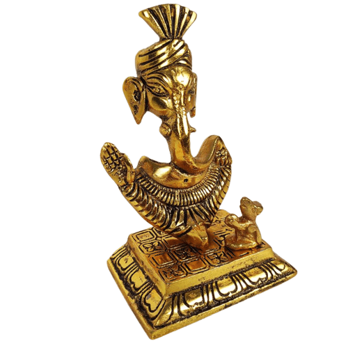 Beautiful Decorative Metal Lord Ganesh Statue for Home Decor