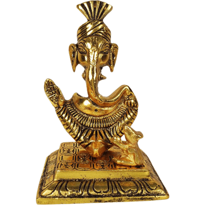 Beautiful Decorative Metal Lord Ganesh Statue for Home Decor
