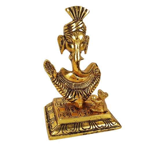 Beautiful Decorative Metal Lord Ganesh Statue for Home Decor