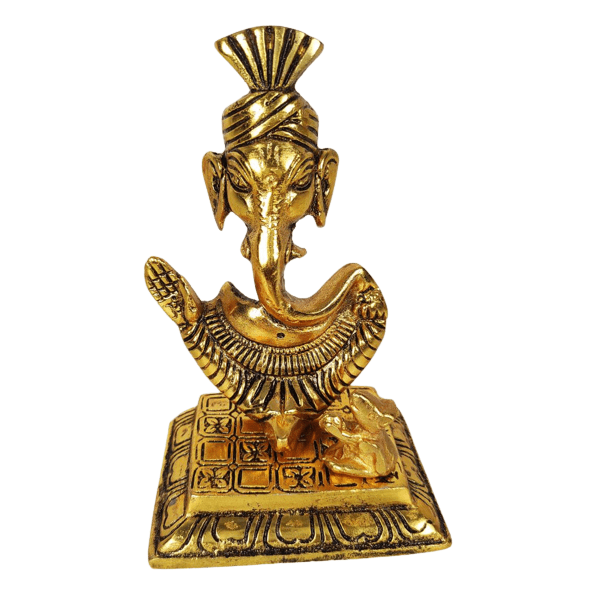 Beautiful Decorative Metal Lord Ganesh Statue for Home Decor