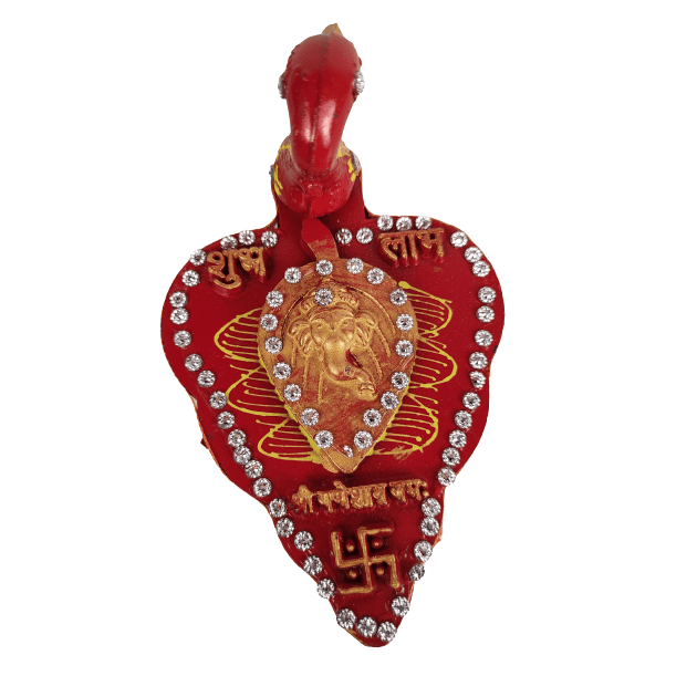 Beautiful Decorative Peacock Pattern Pooja Tilak Holder for Home Decor