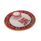 Beautiful Decorative Small Tilak Plate of Marble for Home Decor