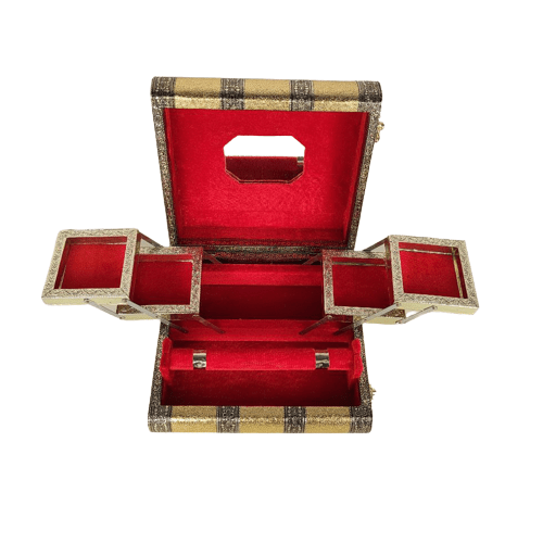 Beautiful Decorative Wooden Meenakari Big Jewelry Box
