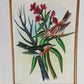 Handmade Birds Painting on Silk Fabric for Home and Office Decor