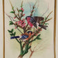 Handmade Birds Painting on Silk Fabric for Home and Office Decor
