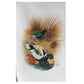 Handmade Birds Painting on Silk Fabric for Home and Office Decor