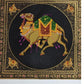Handmade Camel Painting on Silk Fabric for Home and Office Decor