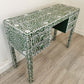 Handmade Customized Mother of Pearl 4 Drawer Console Table