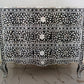 Handmade Customized Mother of Pearl Chest of 3 Drawer