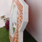 Handmade Customized Mother of Pearl Hexagonal Mirror Frame