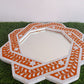 Handmade Customized Mother of Pearl Hexagonal Mirror Frame