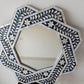 Handmade Customized Mother of Pearl Hexagonal Mirror Frame