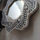 Handmade Customized Mother of Pearl Hexagonal Mirror Frame