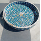 Handmade Customized Mother of Pearl Round Serving Tray