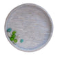 Handmade Customized Mother of Pearl Round Serving Tray