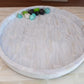 Handmade Customized Mother of Pearl Round Serving Tray
