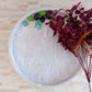 Handmade Customized Mother of Pearl Round Serving Tray