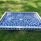 Handmade Customized Mother of Pearl Serving Tray