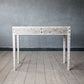 Handmade Customized Mother of Pearl Vanity Console Table with Stool