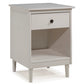 Handmade Customized Wooden 1 Drawer Bedside Table