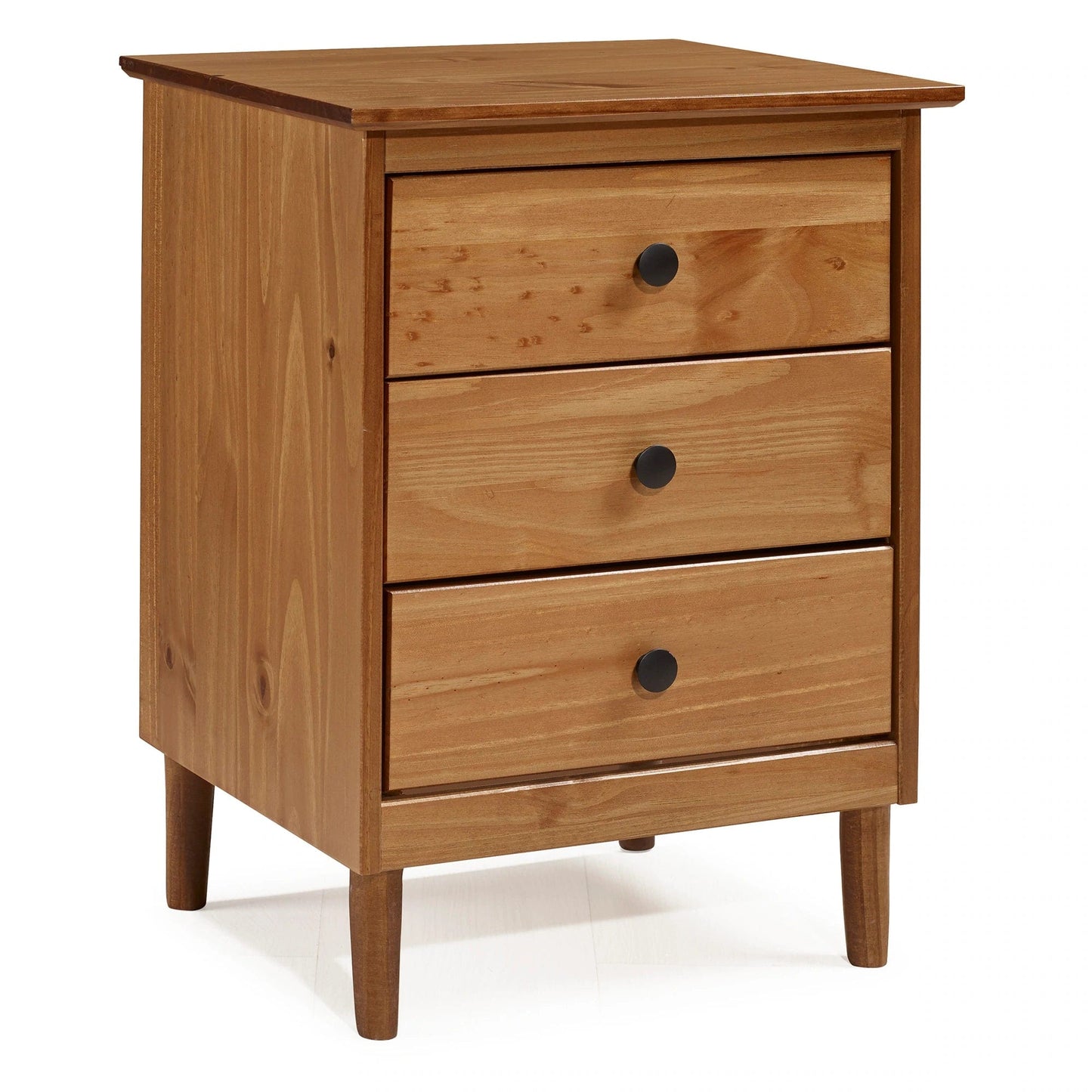 Handmade Customized Wooden 3 Drawer Bedside Table