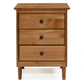Handmade Customized Wooden 3 Drawer Bedside Table