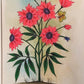 Handmade Flowers Painting on Silk Fabric for Home and Office Decor
