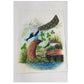 Handmade Peacock Painting on Silk Fabric for Home and Office Decor
