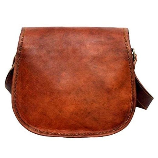Handmade Women's Leather Purse/ Satchel Handbag /Tote Bag/ Brown Leather Cross Body Shoulder Bag