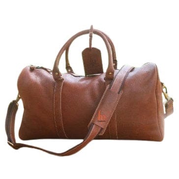 Handmade Leather Duffle Bag/Sleek Bag For Men & Women Best Comfortable Travelling Bag