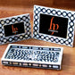 Handmade Mother of Pearl Polka Dot Photo Frame for Home Decor