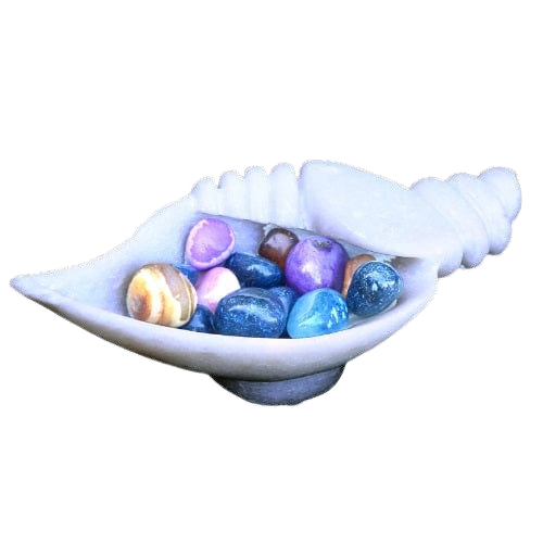 White Marble Shank Home Decor Purpose Unique Bowl Dinning D?cor Bowl Office Decor Item