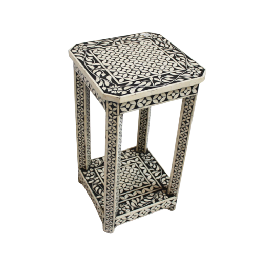 Personalized Handmade Mother Of Pearl Inlay Modern Design Stool Home Decor Furniture Beautifully Design Classic Vintage