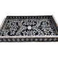 Hand Crafted Mother Of Pearl Serving Tray Perfect Home Décor