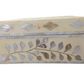 Handmade Antique Mother Of Pearl Floral Jewelery Box White