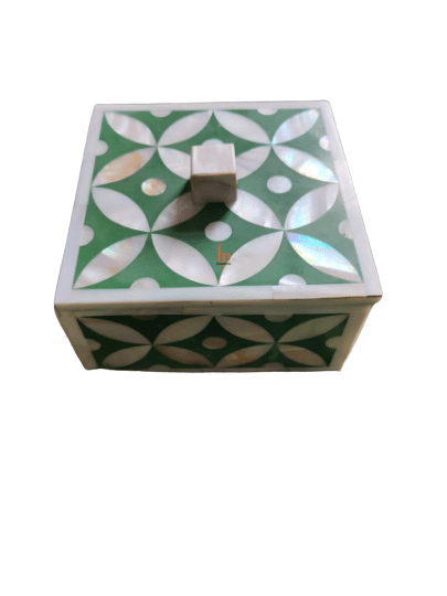 Beautifully Hand Crafted Mother of Pearl Coaster Set Ready to Ship Perfect gift for loved ones