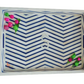Personalized Bone Inlay Serving Tray, Trays, Serving Tray With Handle Gift For Any Occasion