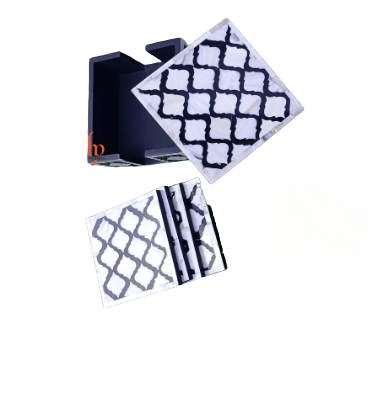 Beautifully Hand Crafted Mother of pearl Coaster Set Perfect gift for loved ones