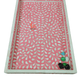 Handmade Bone Inlay PinkTray Set of 2 Pieces Bone Inlay Rectangular Floral Tray Best Gift For Any Occasion