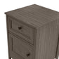 Handmade Customized wooden 1 Drawer and 1 cabinet Bedside Table